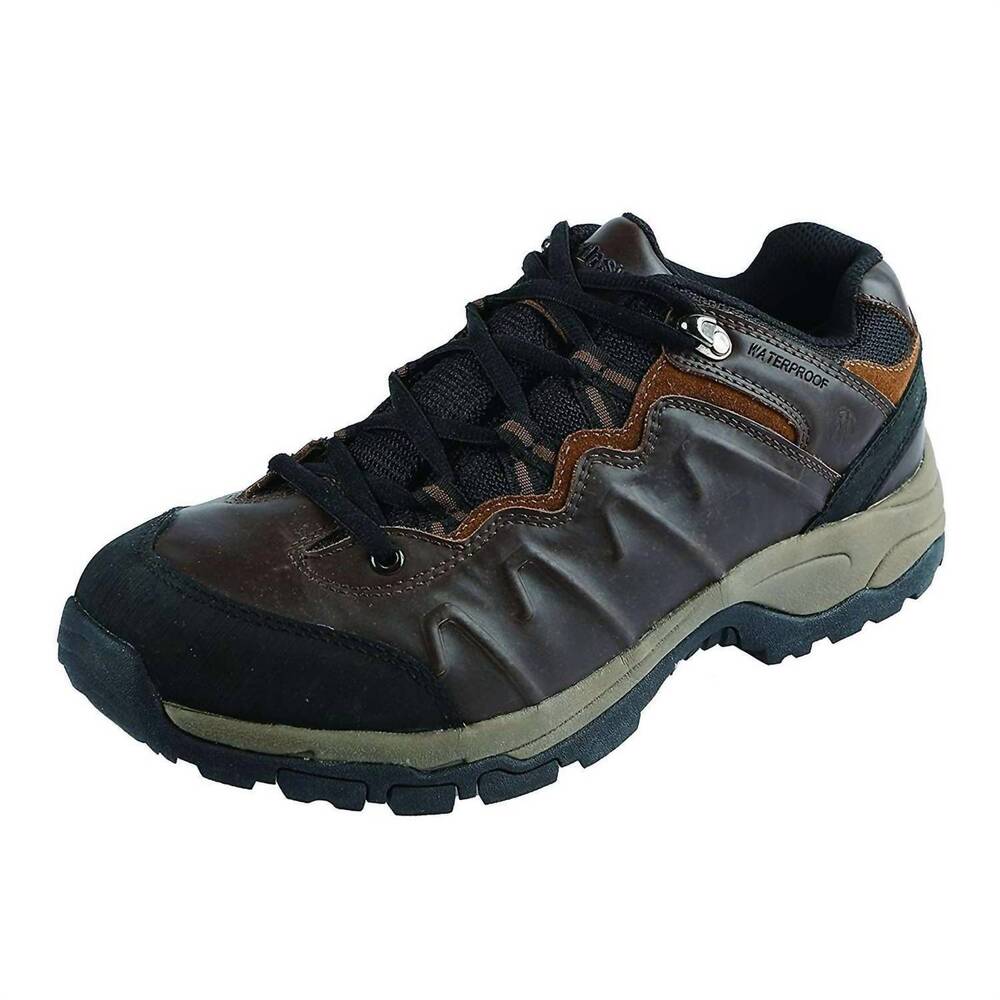 NEW NORTHSIDE men's talus waterproof hiking boots in dark brown